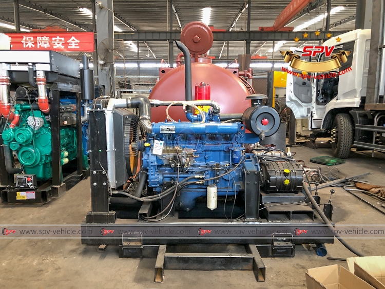 Combined Vacuum Jetting Tank Body - F Combined Vacuum Jetting Tank Body - F